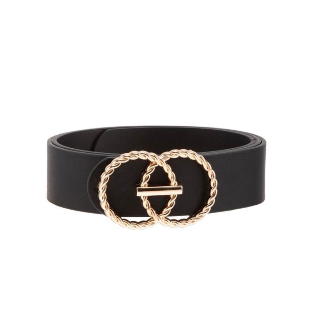 Twisted Double Circle Belt - Picture 2 of 2
